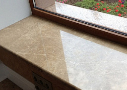 Прямой подоконник из кварца Caesarstone Tuscan Dаwn 5104